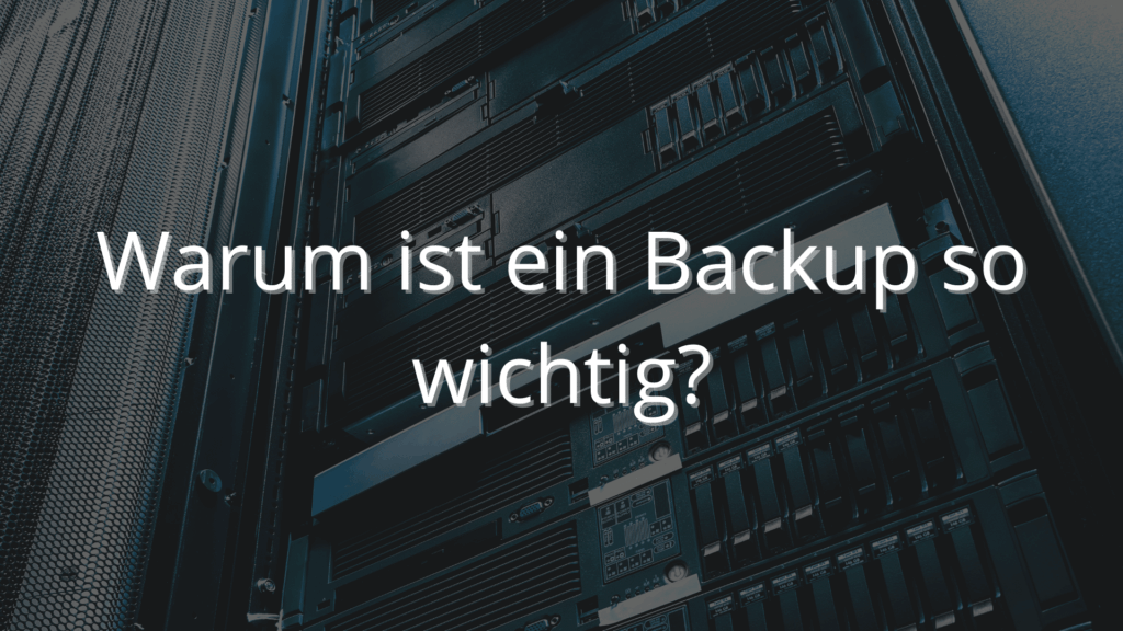 Serverschrank als Symbol für Backup