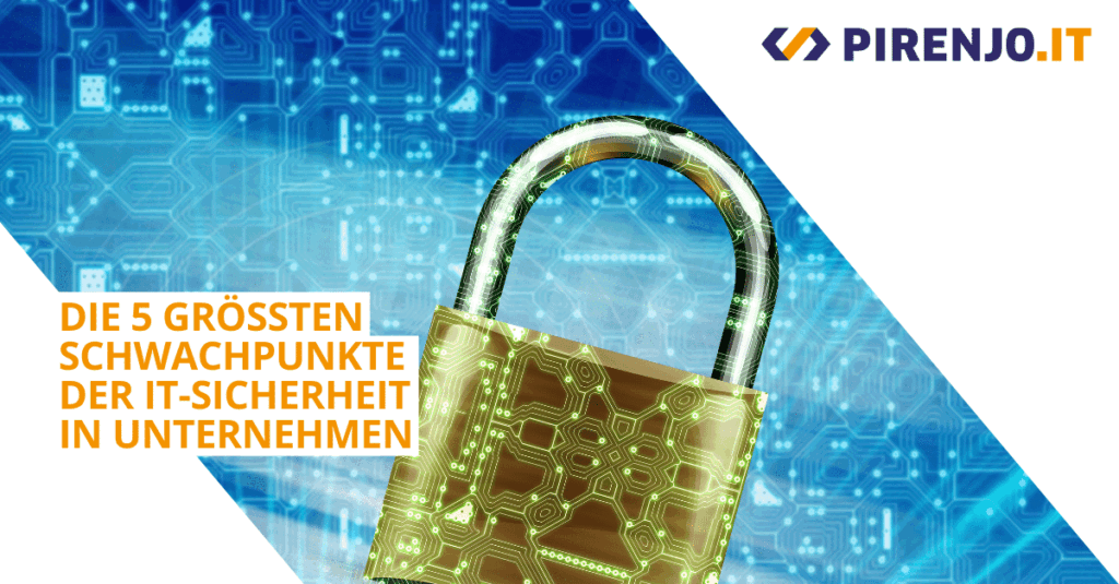 Schloss als Symbol für Schwachpunkte der IT-Sicherheit in Unternehmen.