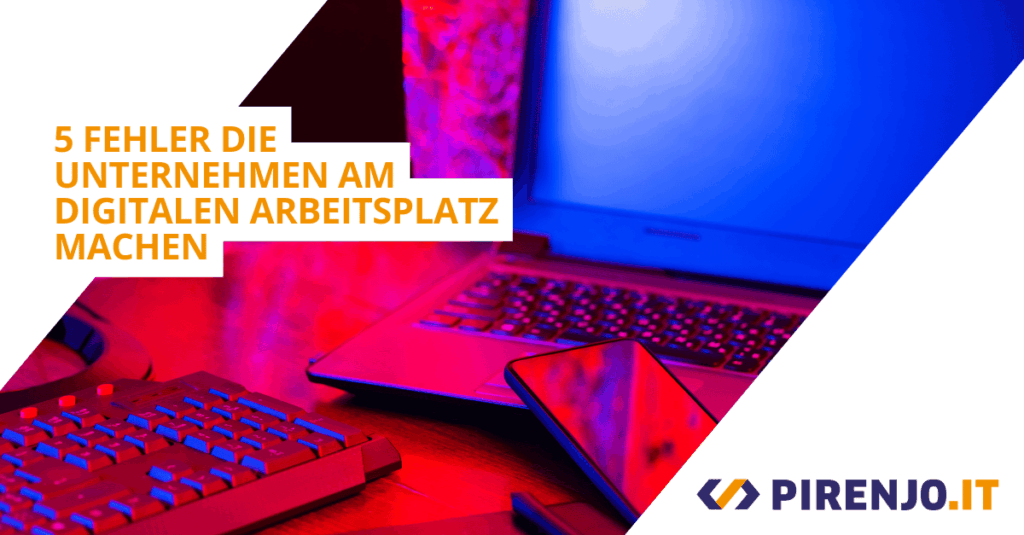 Digitaler Arbeitsplatz mit Laptop und Smartphone.